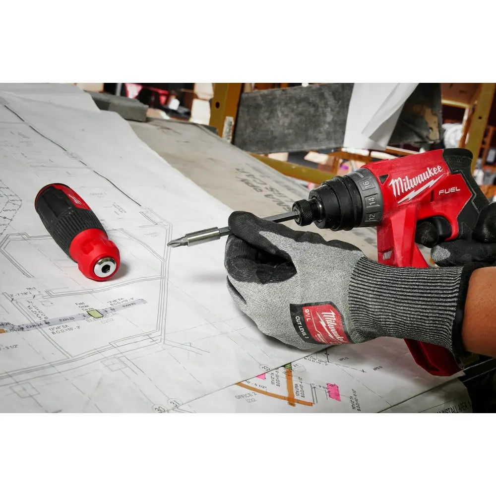 Milwaukee 48-22-2900 - 14-in-1 Multi-Bit Screwdriver - Wise Line Tools