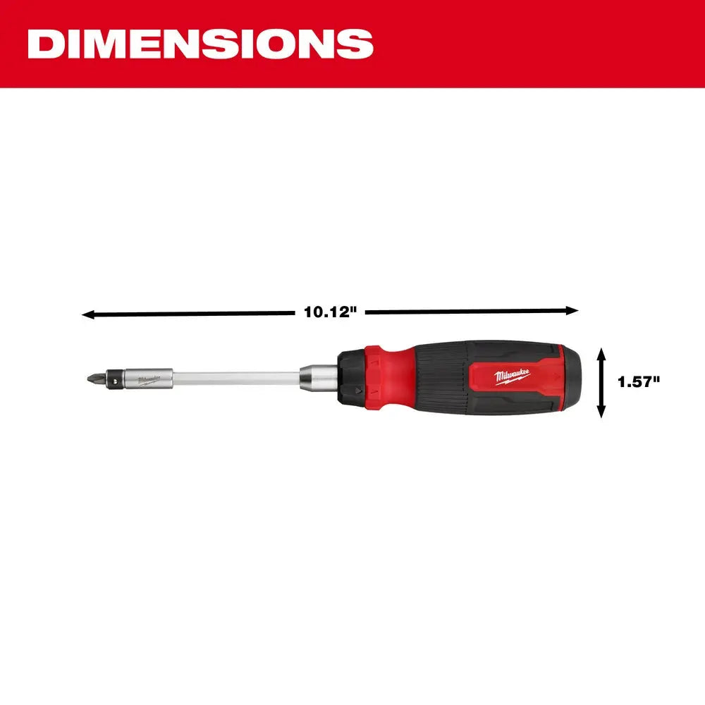 Milwaukee 48-22-2904 - 27-in-1 Ratcheting Multi-Bit Screwdriver - Wise Line Tools