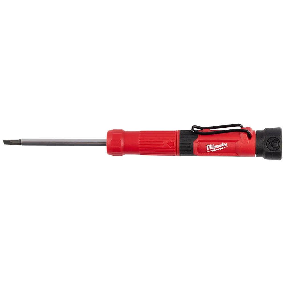 Milwaukee 48-22-2932 - 4-in-1 Pocket Precision Multi-Bit Screwdriver - Wise Line Tools