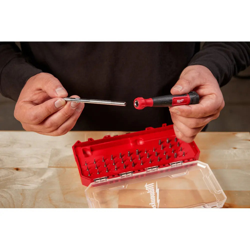 Milwaukee 48-22-2935 - 39-in-1  Precision Multi-Bit Screwdriver - Wise Line Tools