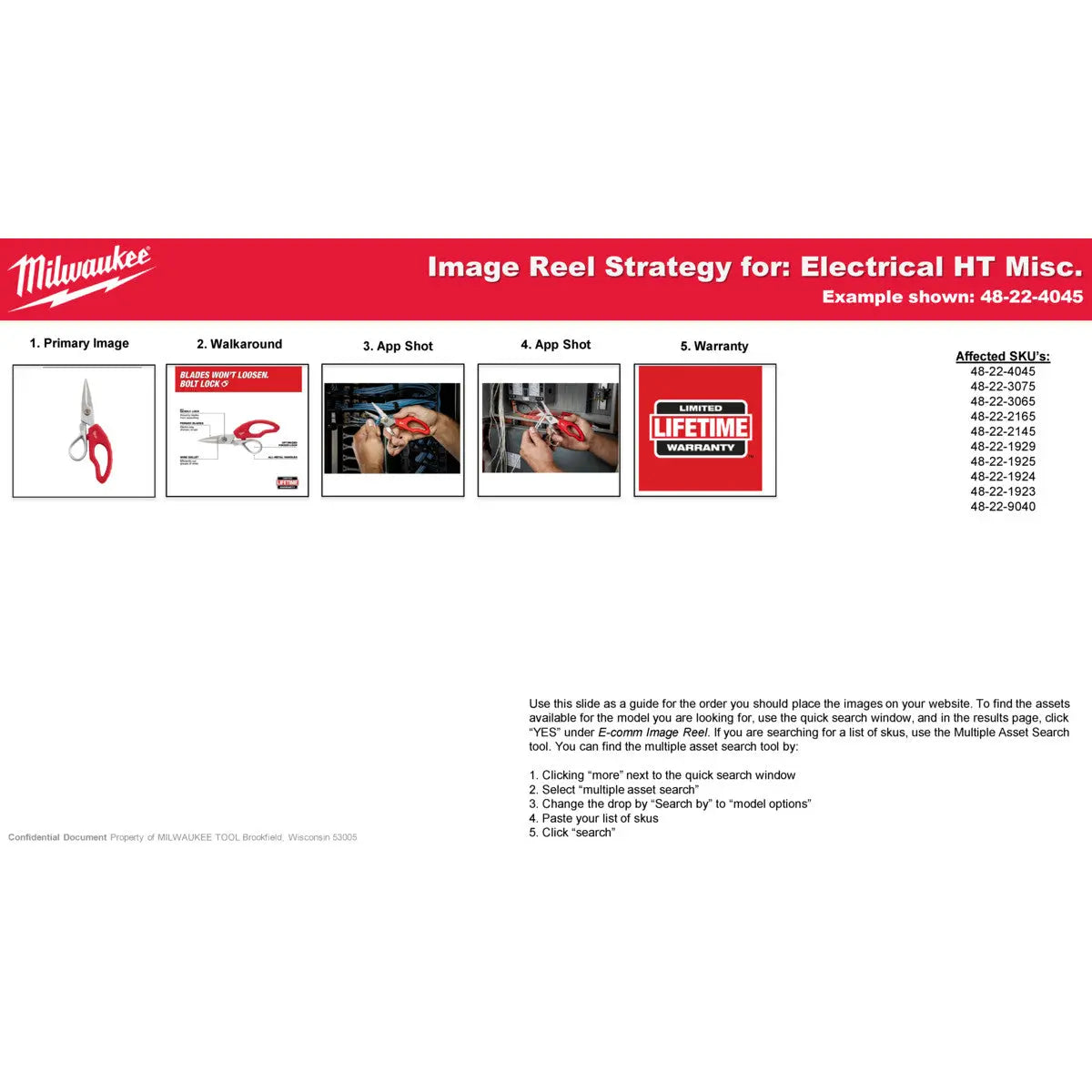 Milwaukee 48-22-3065 - Universal Twisted Pair Stripper - Wise Line Tools