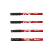 Milwaukee 48-22-3164 - 4 pk INKZALL™ Black Ultra Fine Point Pens - Wise Line Tools