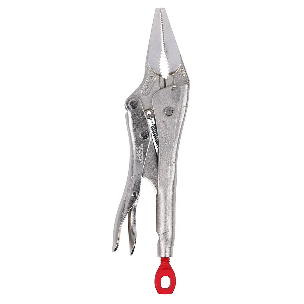 Milwaukee 48-22-3504 - 4 in. Long Nose Locking Pliers - Wise Line Tools