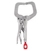 Milwaukee 48-22-3532 - 6  in. TORQUE LOCK™ Locking C-Clamp With Regular Jaws - Wise Line Tools