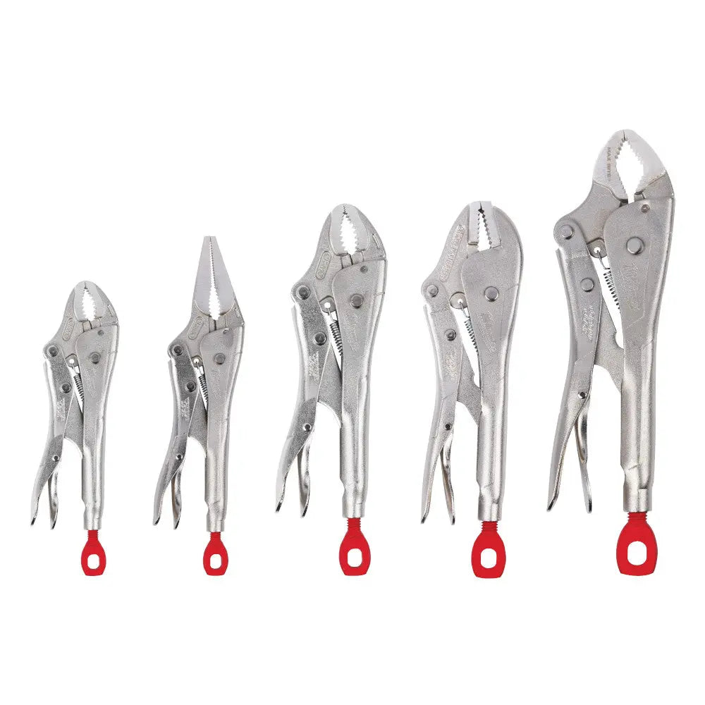 Milwaukee 48-22-3695 - 5Pc TORQUE LOCK™ Locking Pliers Kit - Wise Line Tools