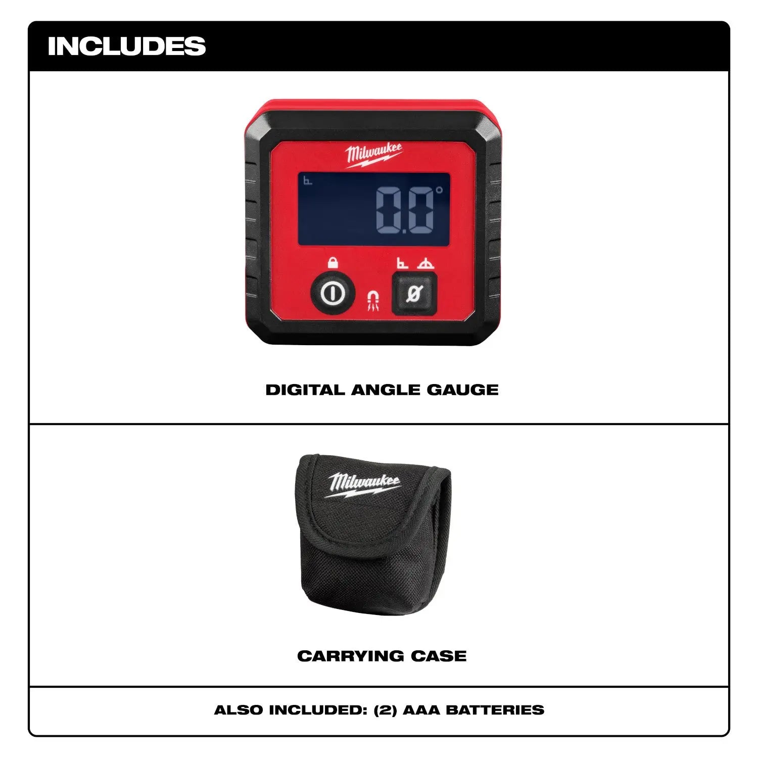 Milwaukee 48-22-5602 - Digital Angle Gauge - Wise Line Tools