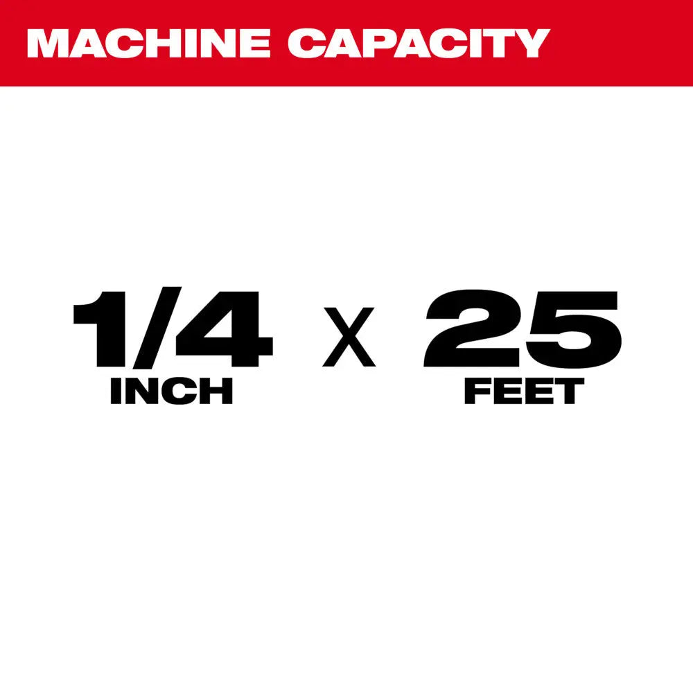 Milwaukee 48-22-5760 - 25' Hand Auger - Wise Line Tools