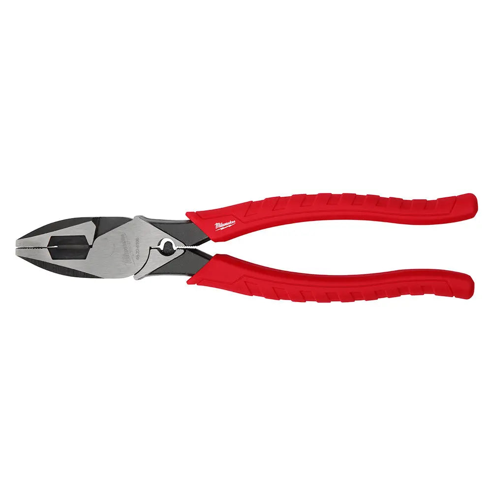 Milwaukee 48-22-6100 - 9 in. High Leverage Lineman's Pliers w/ Crimper - Wise Line Tools