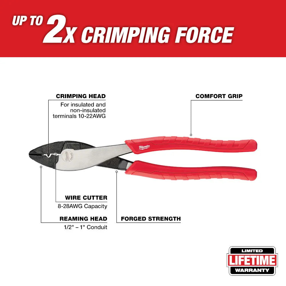 Milwaukee 48-22-6103 - Crimping Pliers - Wise Line Tools