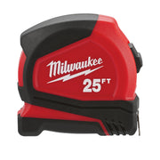 Milwaukee 48-22-6625G - 25 ft. Compact Tape Measure (2 Pack) - Wise Line Tools
