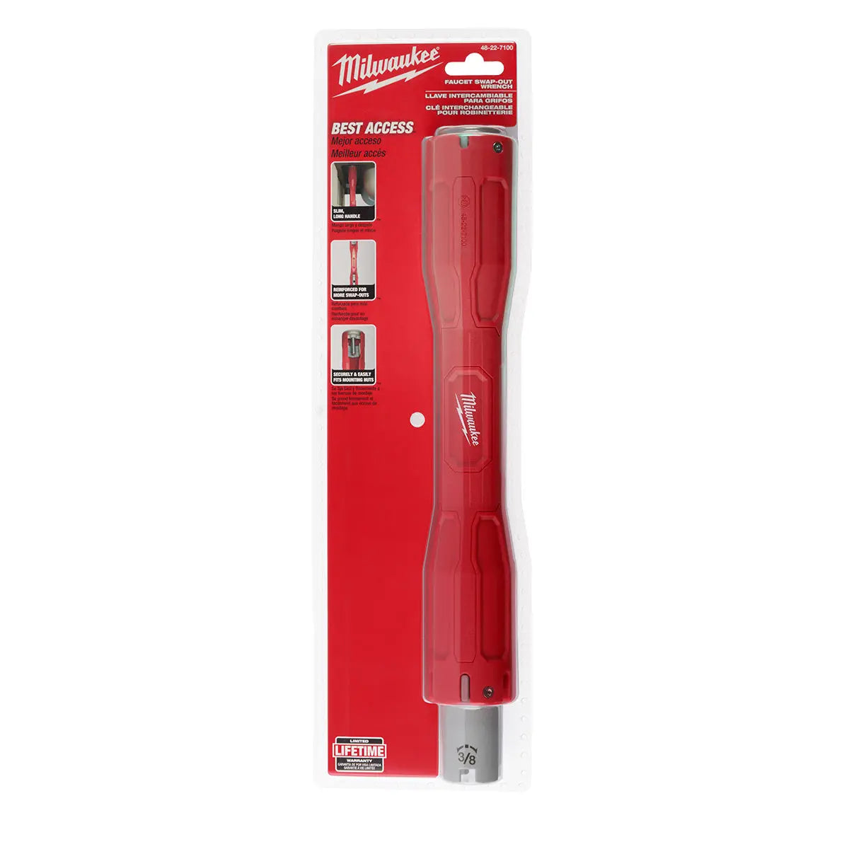 Milwaukee 48-22-7100 - Clé de remplacement pour robinet