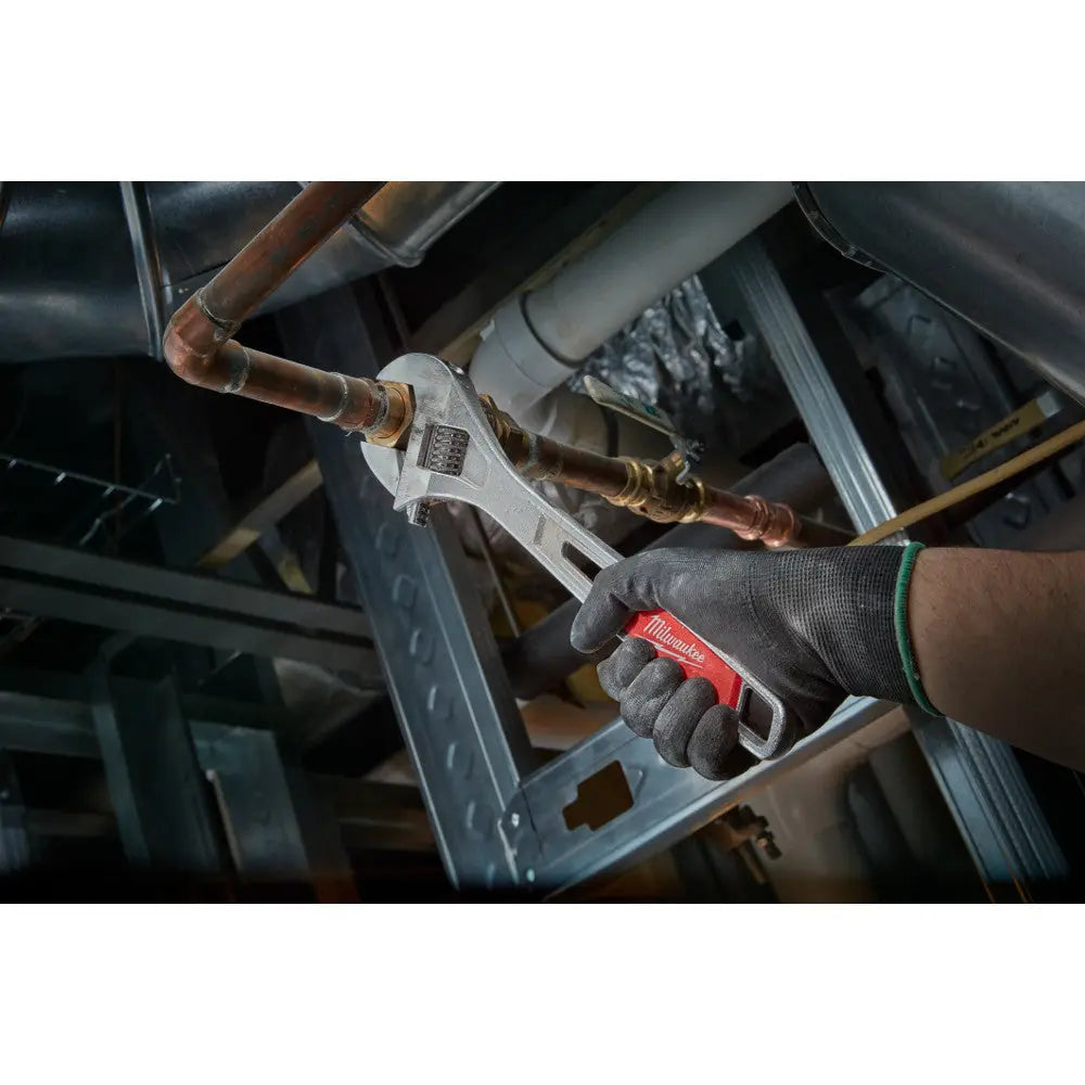 Milwaukee 48-22-7412 - 12 in. Adjustable Wrench - Wise Line Tools