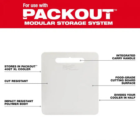 Milwaukee 48-22-8041 - Divider for PACKOUT™ 40QT XL Cooler - Wise Line Tools