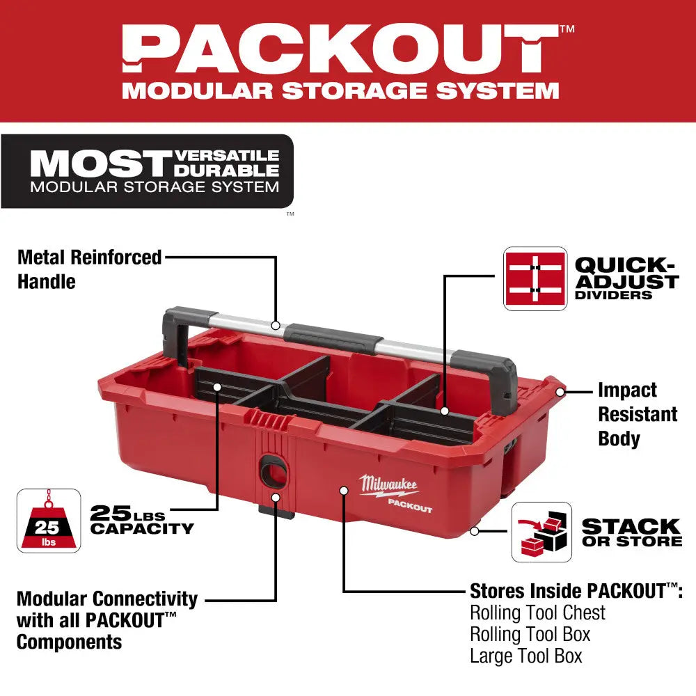 Milwaukee 48-22-8045 - PACKOUT™ Tool Tray - Wise Line Tools