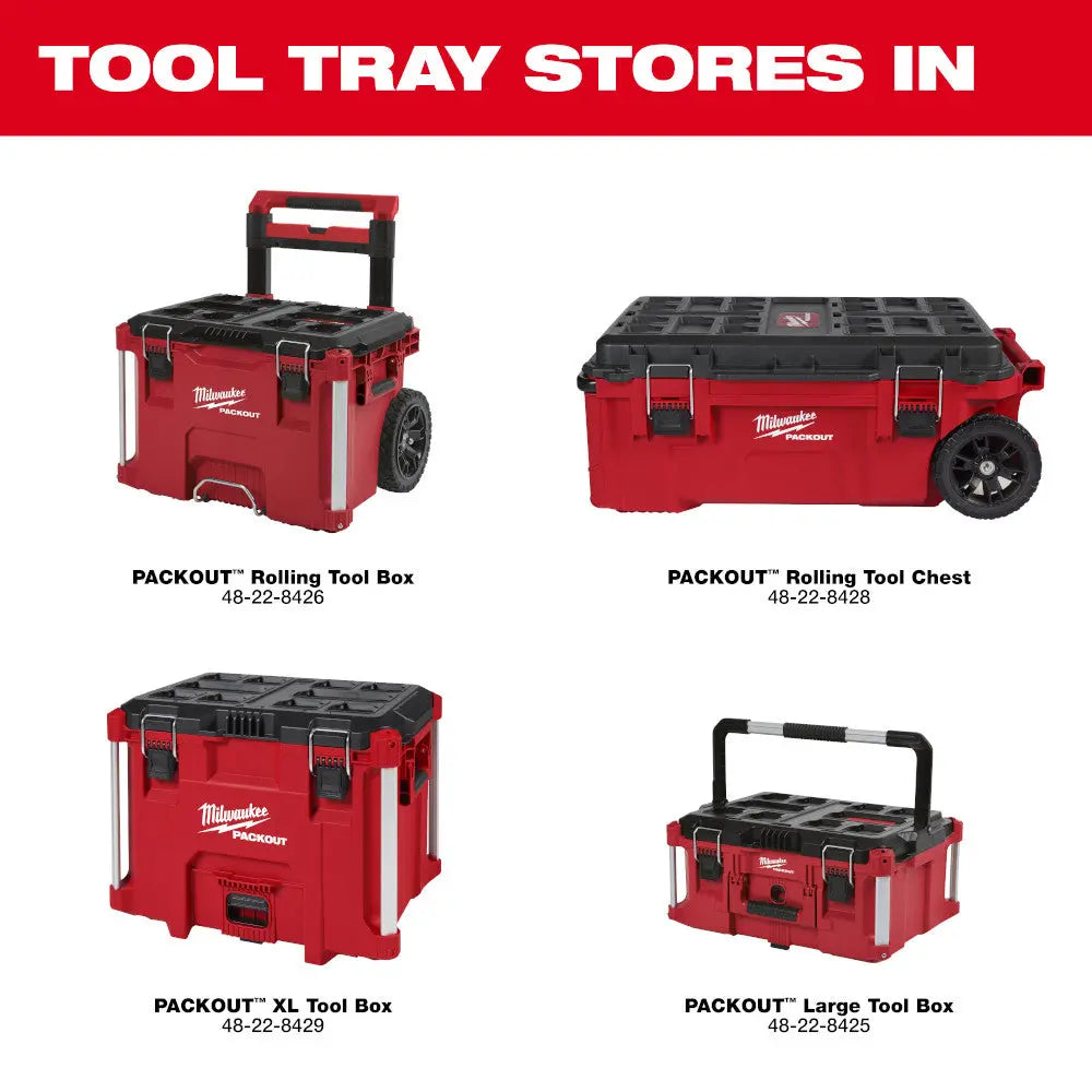 Milwaukee 48-22-8045 - PACKOUT™ Tool Tray - Wise Line Tools