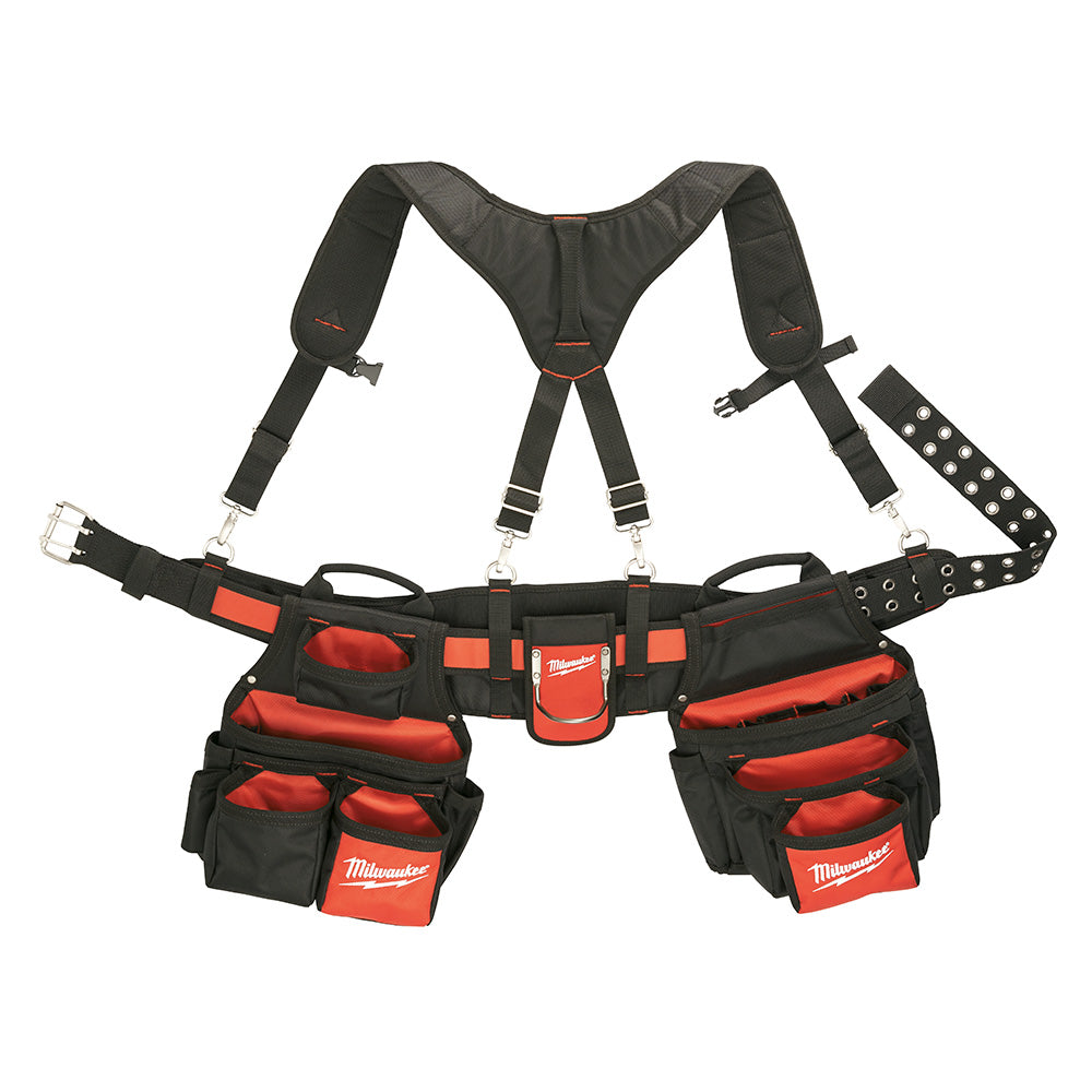 Milwaukee 48-22-8120   -  Contractor Work Belt w/ Suspension Rig - Wise Line Tools