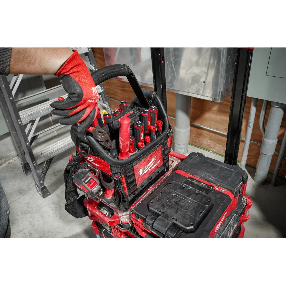 Milwaukee 48-22-8311 - PACKOUT™ 10" Structured Tote - Wise Line Tools