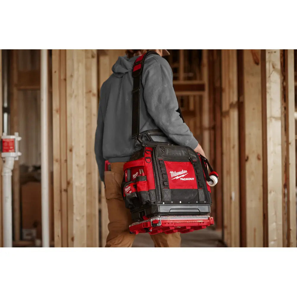 Milwaukee 48-22-8316 - PACKOUT™ 15" Structured Tool Bag - Wise Line Tools