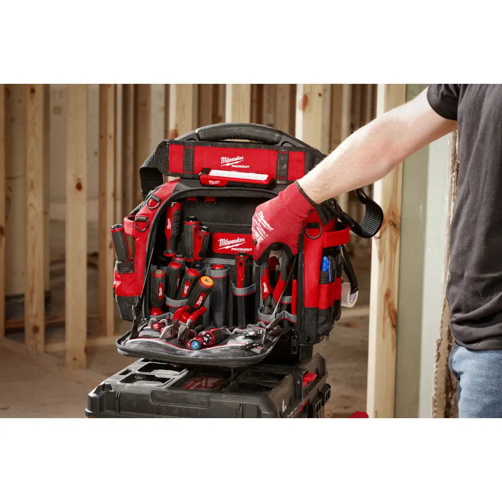 Milwaukee 48-22-8316 - PACKOUT™ 15" Structured Tool Bag - Wise Line Tools