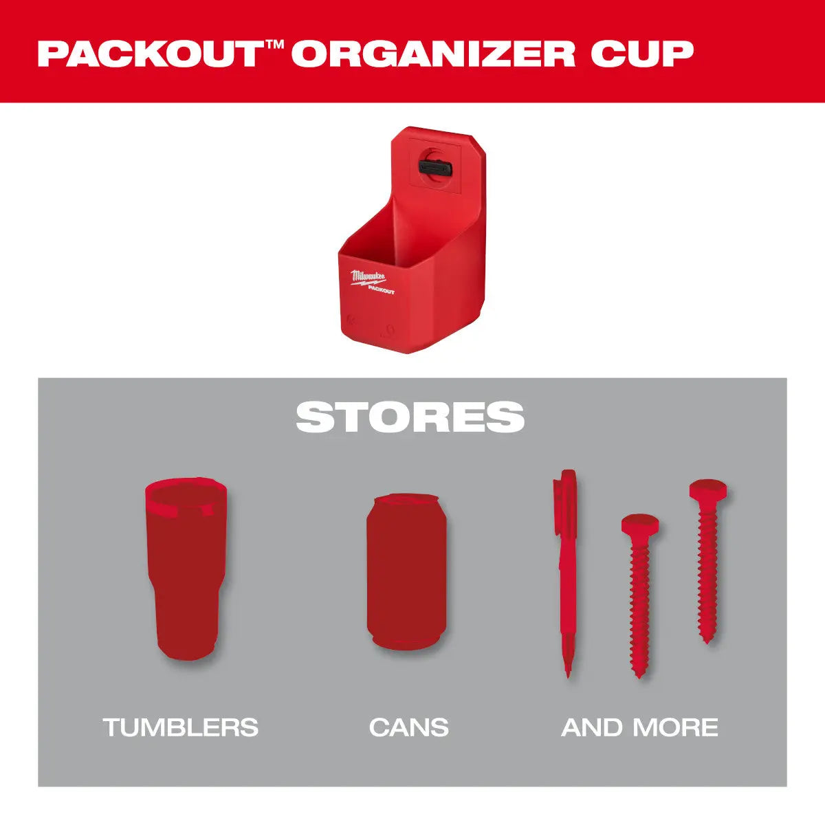 Milwaukee 48-22-8336 - PACKOUT™ Organizer Cup - Wise Line Tools