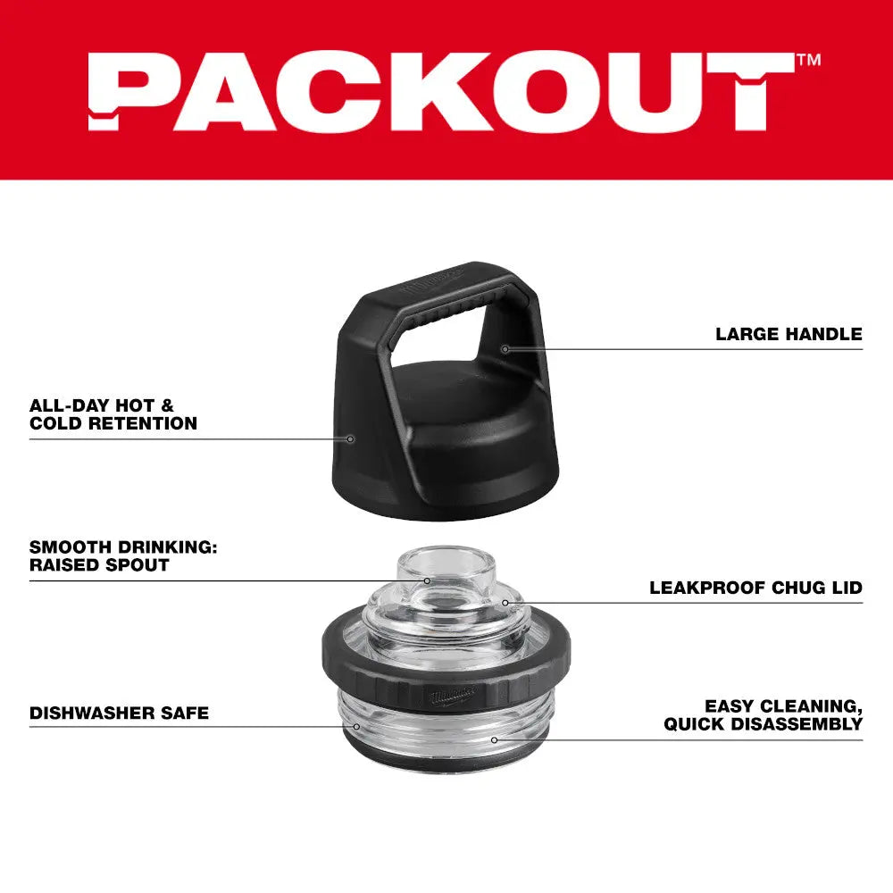 Milwaukee 48-22-8388 - PACKOUT™ Chug Lid - Wise Line Tools