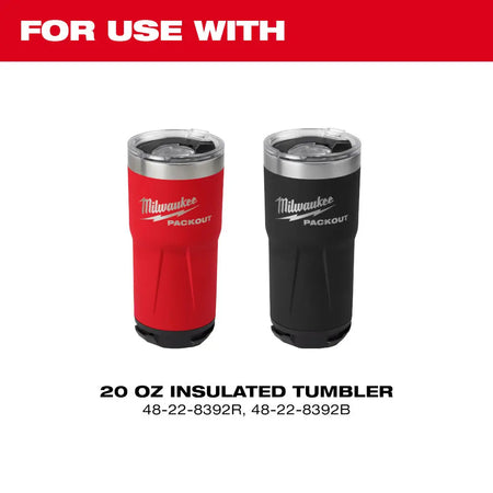 Milwaukee 48-22-8392L - PACKOUT™ 20oz Tumbler Lid MILWAUKEE
