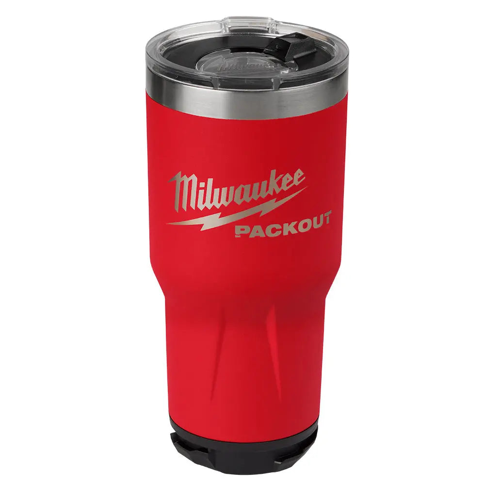 Milwaukee 48-22-8393B - PACKOUT™ 30oz Tumbler - Black - Wise Line Tools