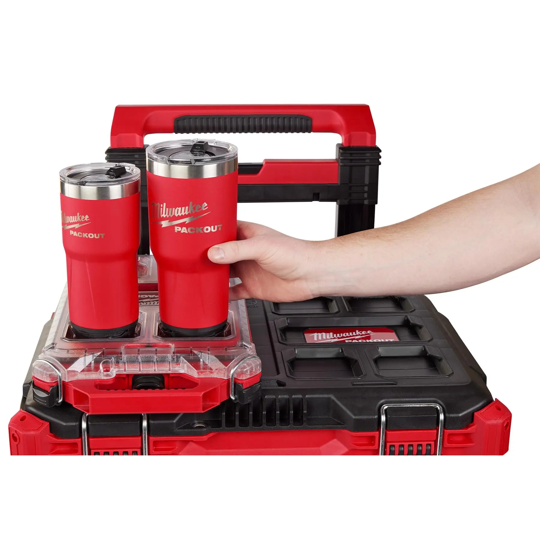 Milwaukee 48-22-8393B - PACKOUT™ 30oz Tumbler - Black - Wise Line Tools