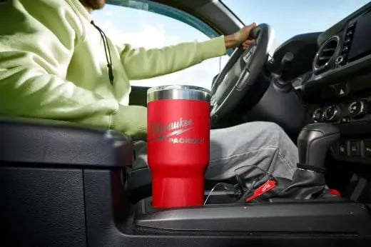 Milwaukee 48-22-8393B - PACKOUT™ 30oz Tumbler - Black - Wise Line Tools