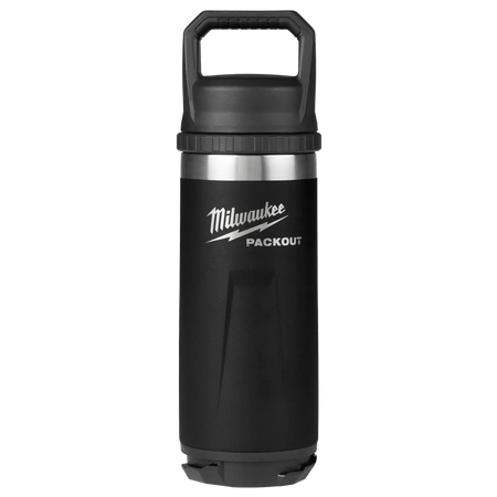 Milwaukee 48-22-8396B - Bouteille isotherme PACKOUT™ 24 oz avec couvercle - Noir