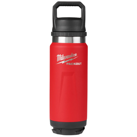 Milwaukee 48-22-8396B - Bouteille isotherme PACKOUT™ 24 oz avec couvercle - Noir