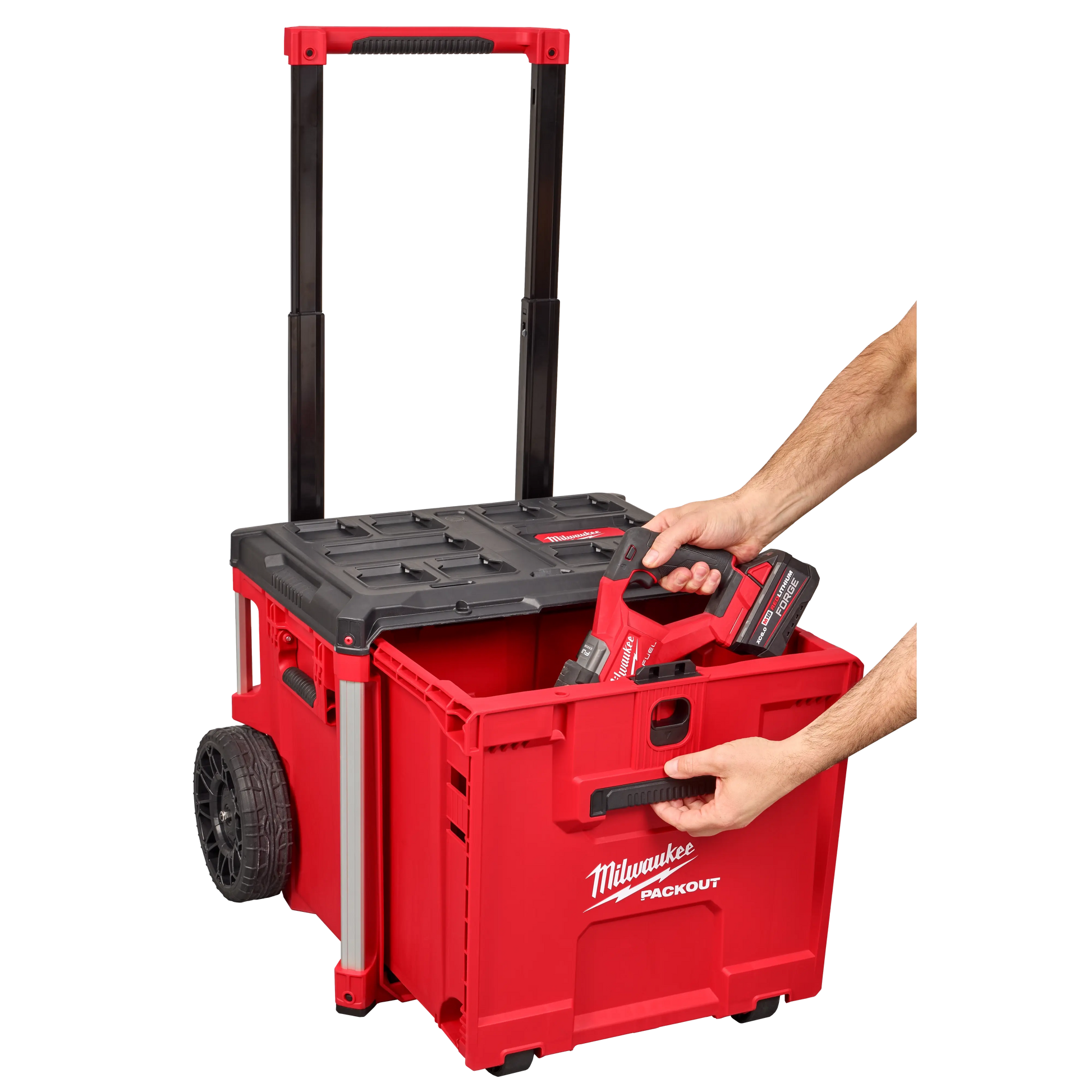 Milwaukee - 48-22-8420 - PACKOUT™ Rolling Drawer Tool Box MILWAUKEE