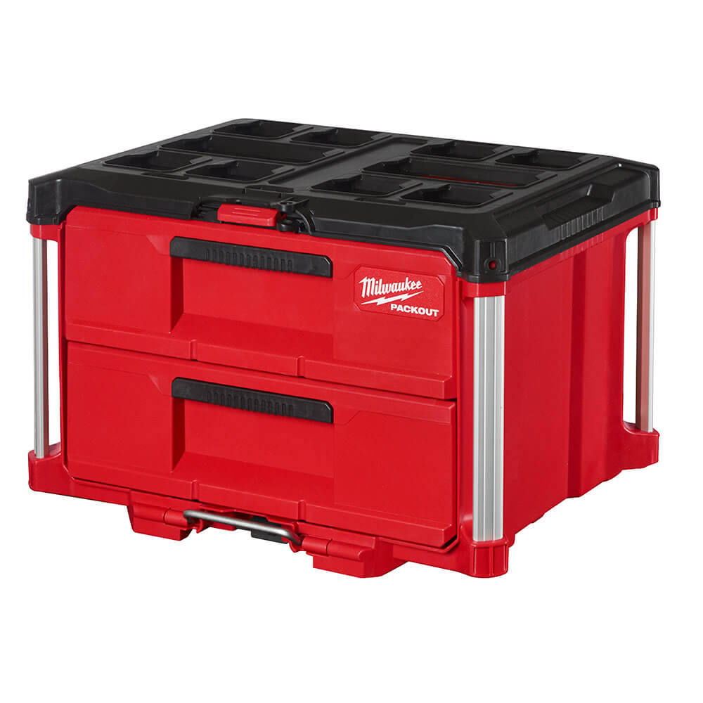 Milwaukee 48-22-8442 - PACKOUT™ 2-Drawer Tool Box - Wise Line Tools