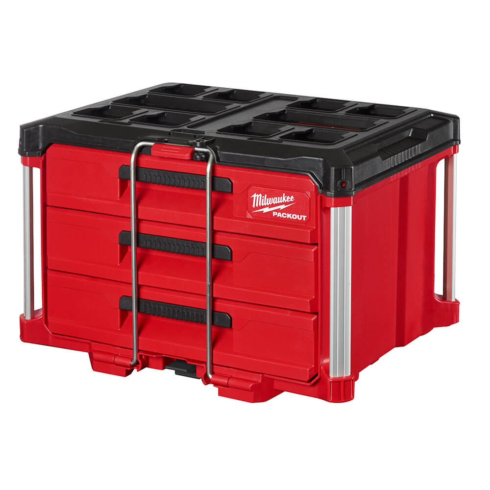 Milwaukee 48-22-8443 - PACKOUT™ 3-Drawer Tool Box - Wise Line Tools