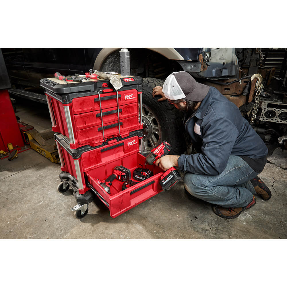 Milwaukee 48-22-8443 - PACKOUT™ 3-Drawer Tool Box - Wise Line Tools