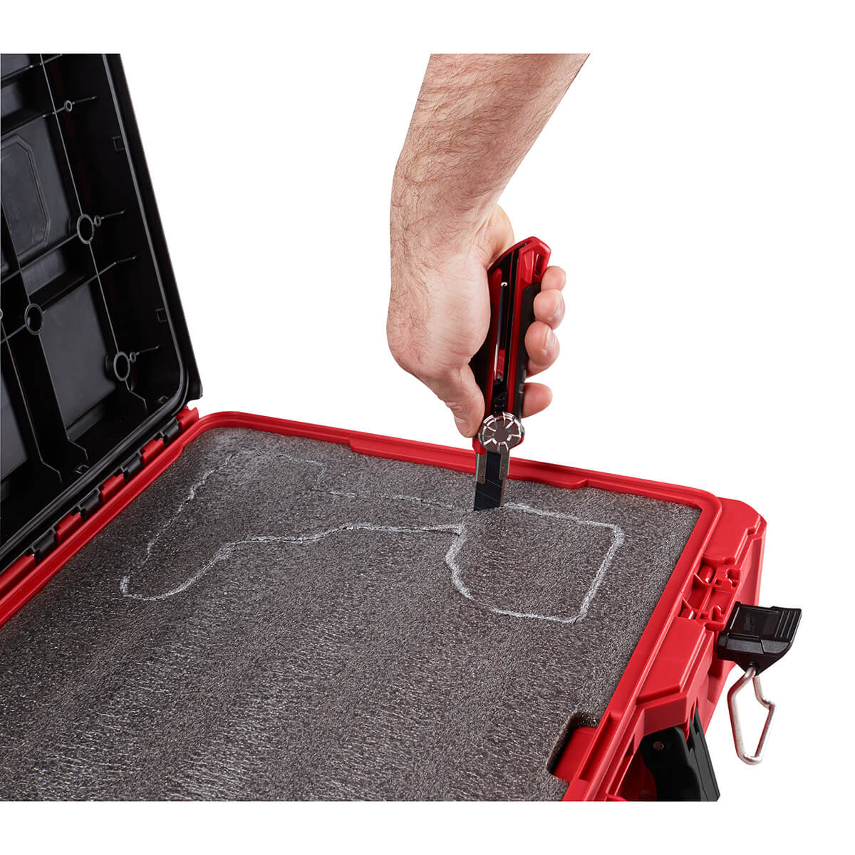 Milwaukee 48-22-8450 - PACKOUT™ Tool Case with Foam Insert - Wise Line Tools