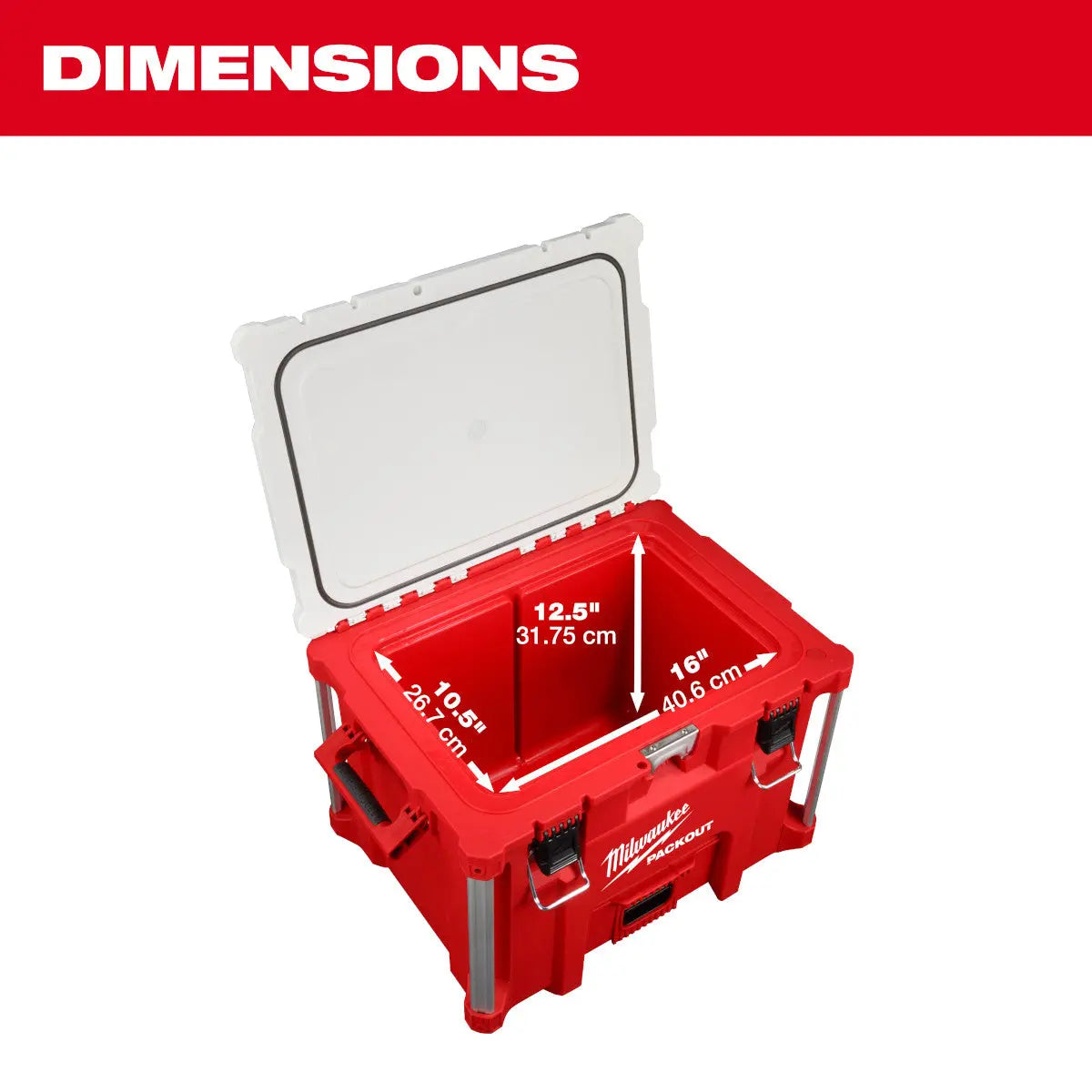 Milwaukee 48-22-8462 - PACKOUT™ 40QT XL Cooler - Wise Line Tools
