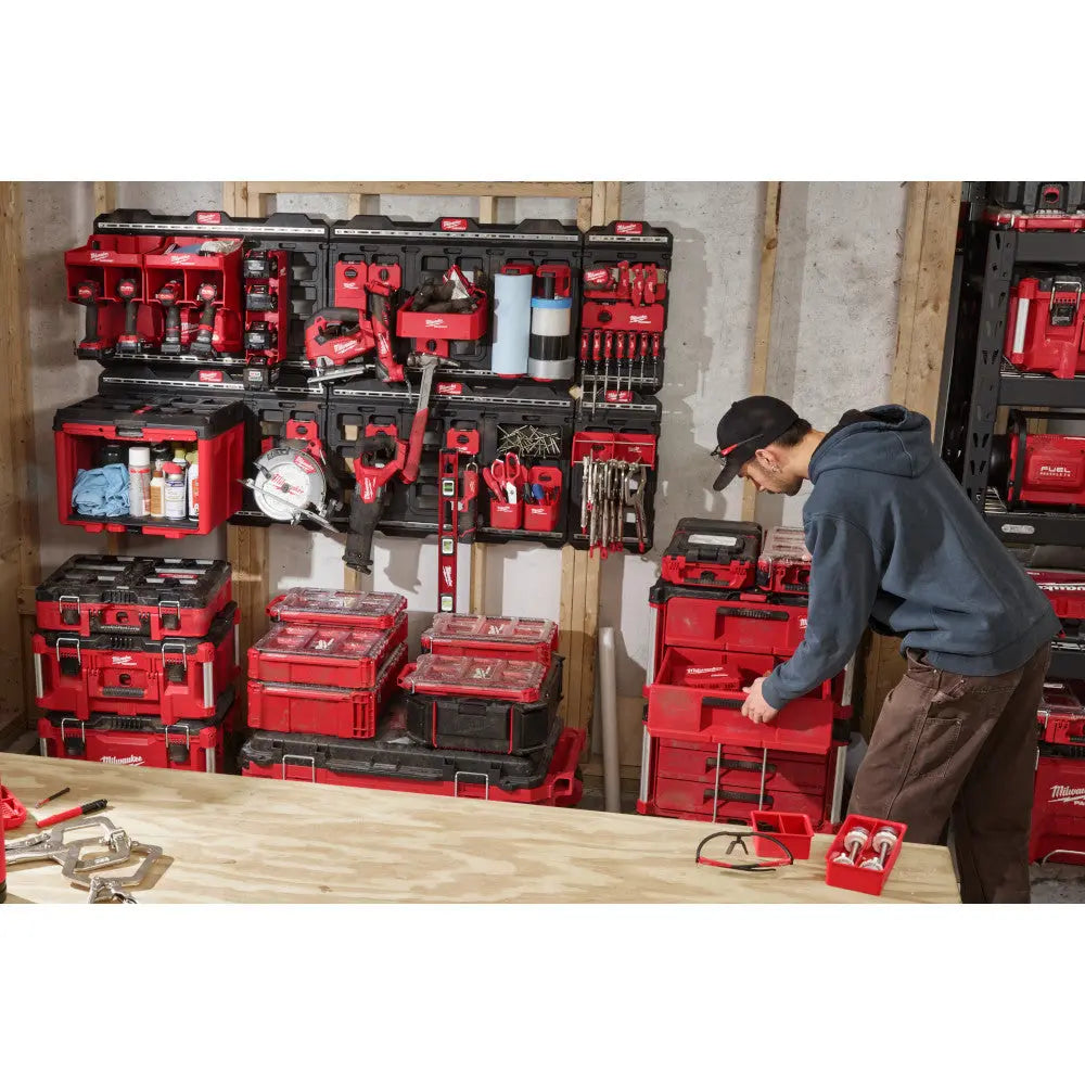 Milwaukee 48-22-8496 - PACKOUT™ Compact Wall Plate - Wise Line Tools