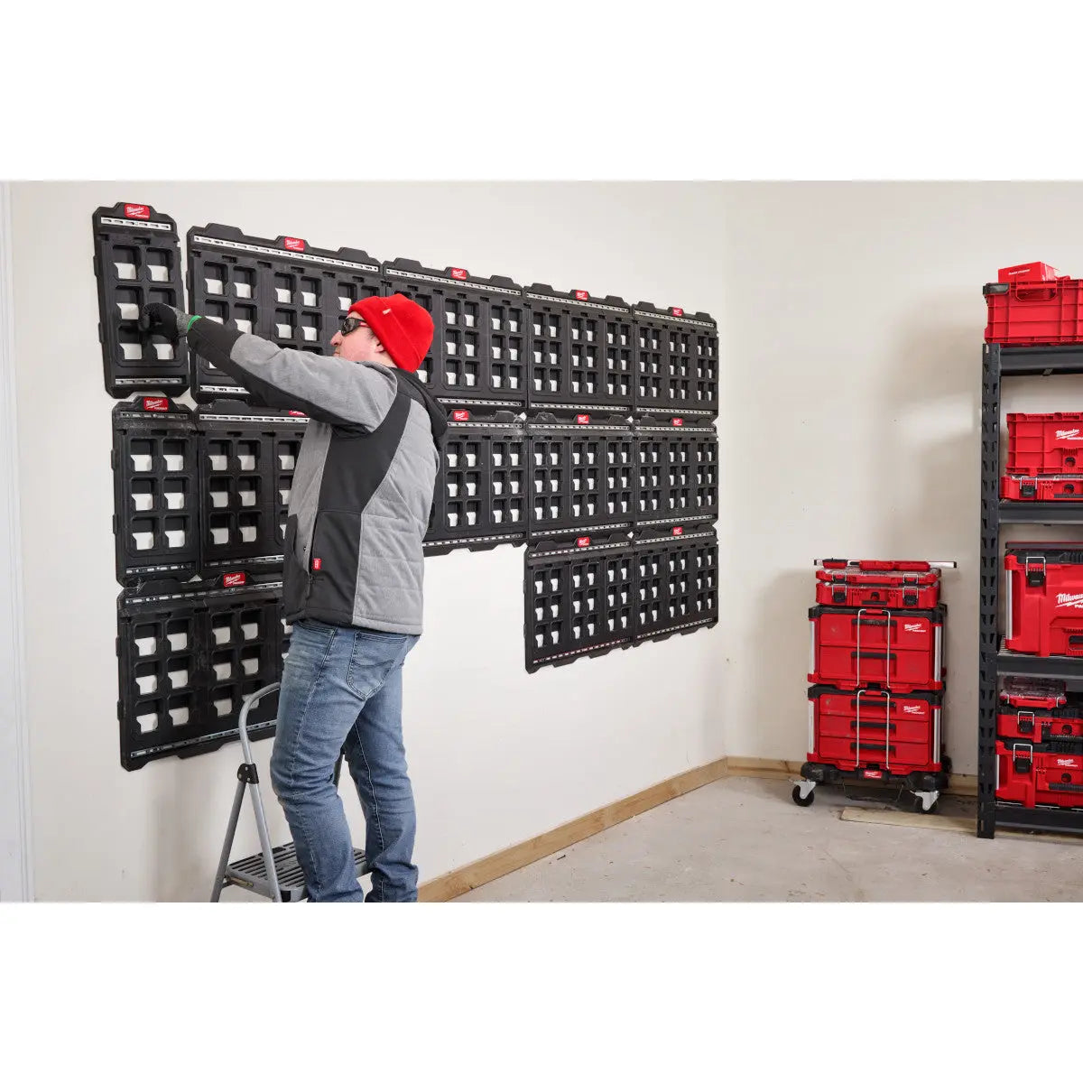 Milwaukee 48-22-8497 - PACKOUT™ Large Wall Plate - Wise Line Tools