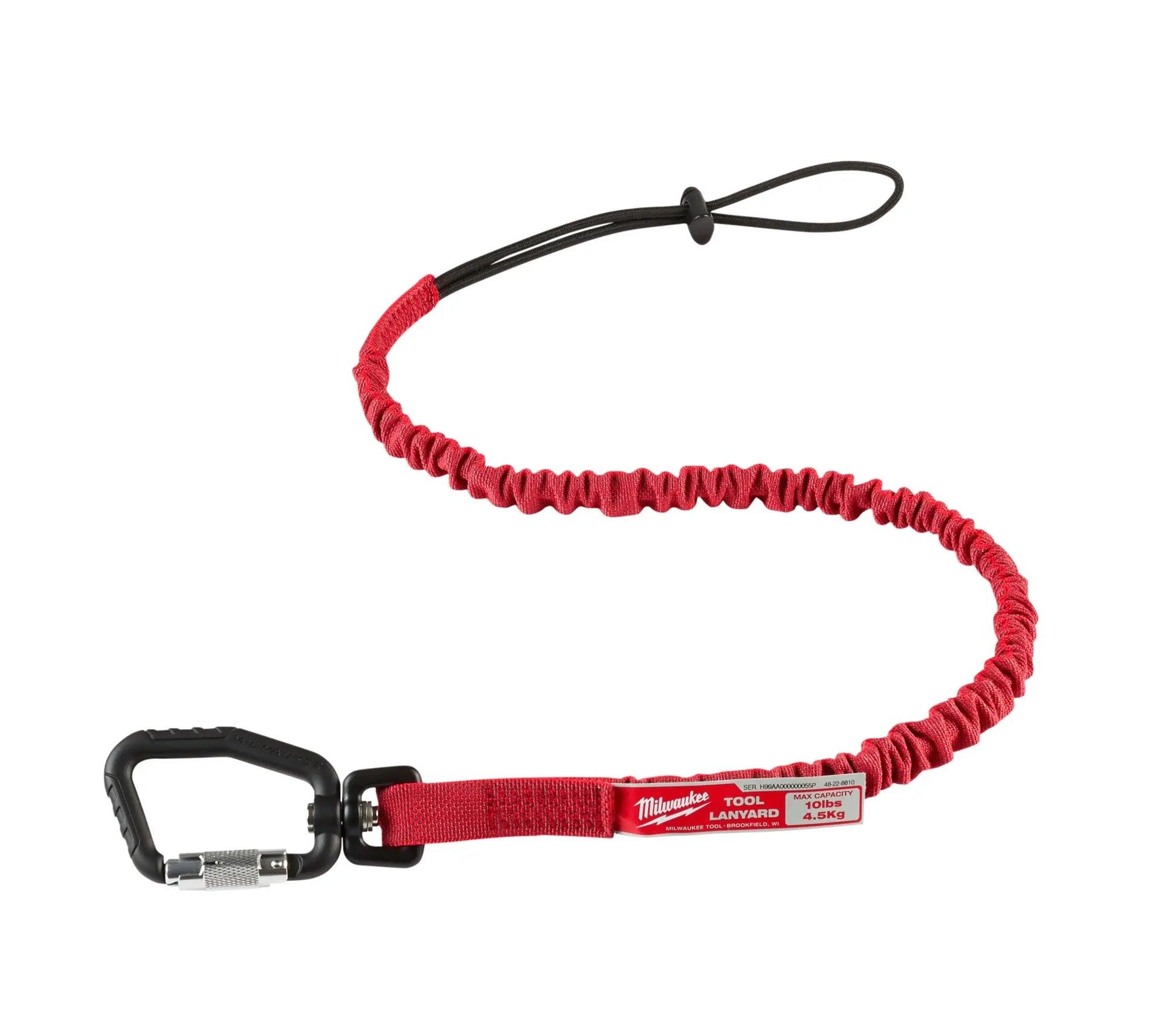 Milwaukee 48-22-8810 - 10 Lb. Locking Tool Lanyard - Wise Line Tools