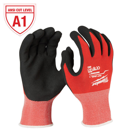 Milwaukee 48-22-8903B - Cut Level 1 Nitrile Dipped Gloves - XL - Wise Line Tools