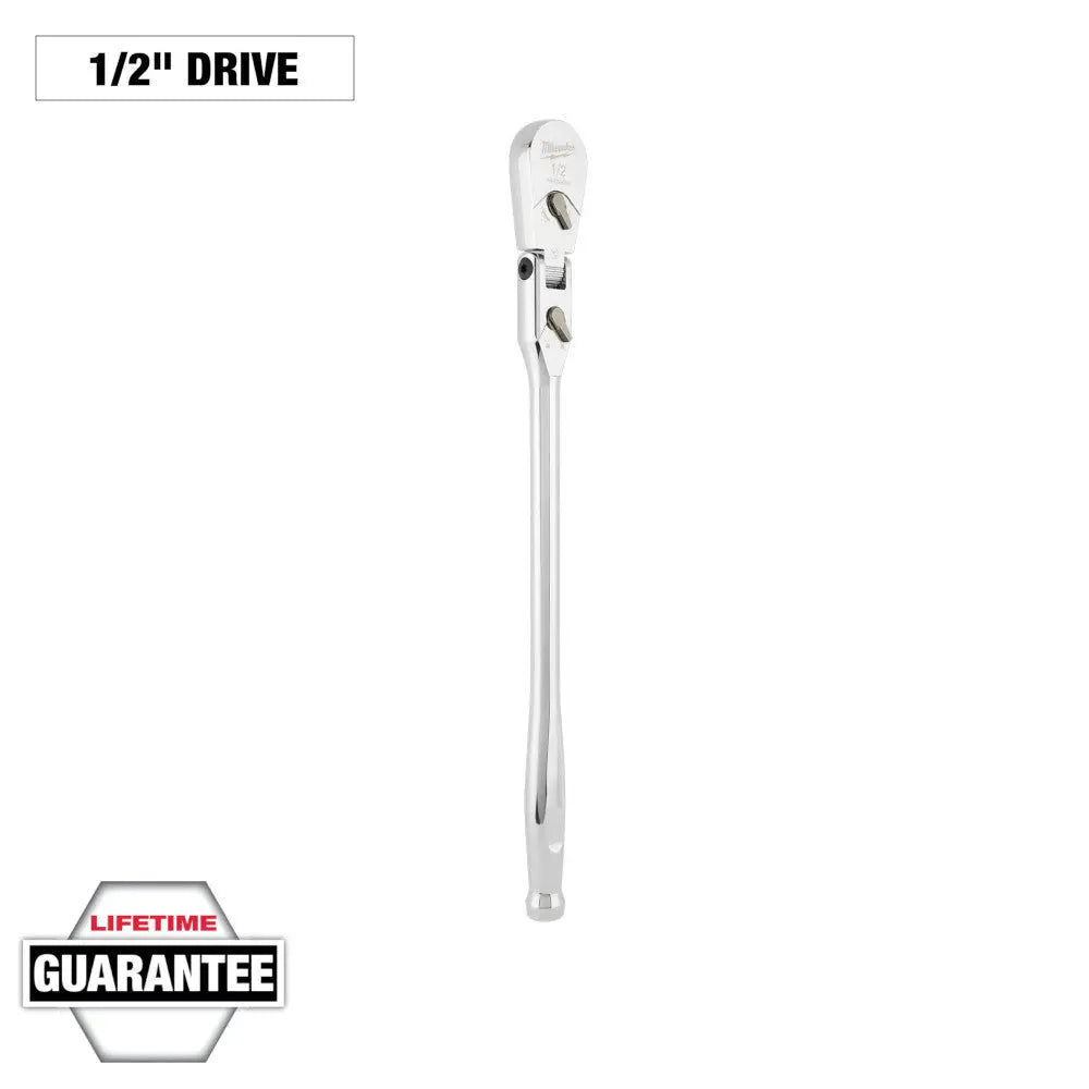 Milwaukee 48-22-9052 - 1/2" Drive 18" Flex Head Ratchet - Wise Line Tools