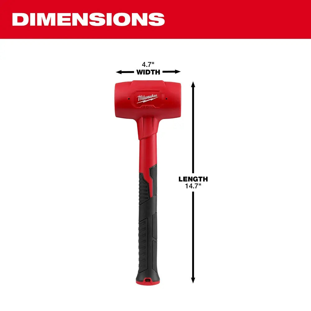Milwaukee 48-22-9151 - 48oz Dead Blow Hammer - Wise Line Tools