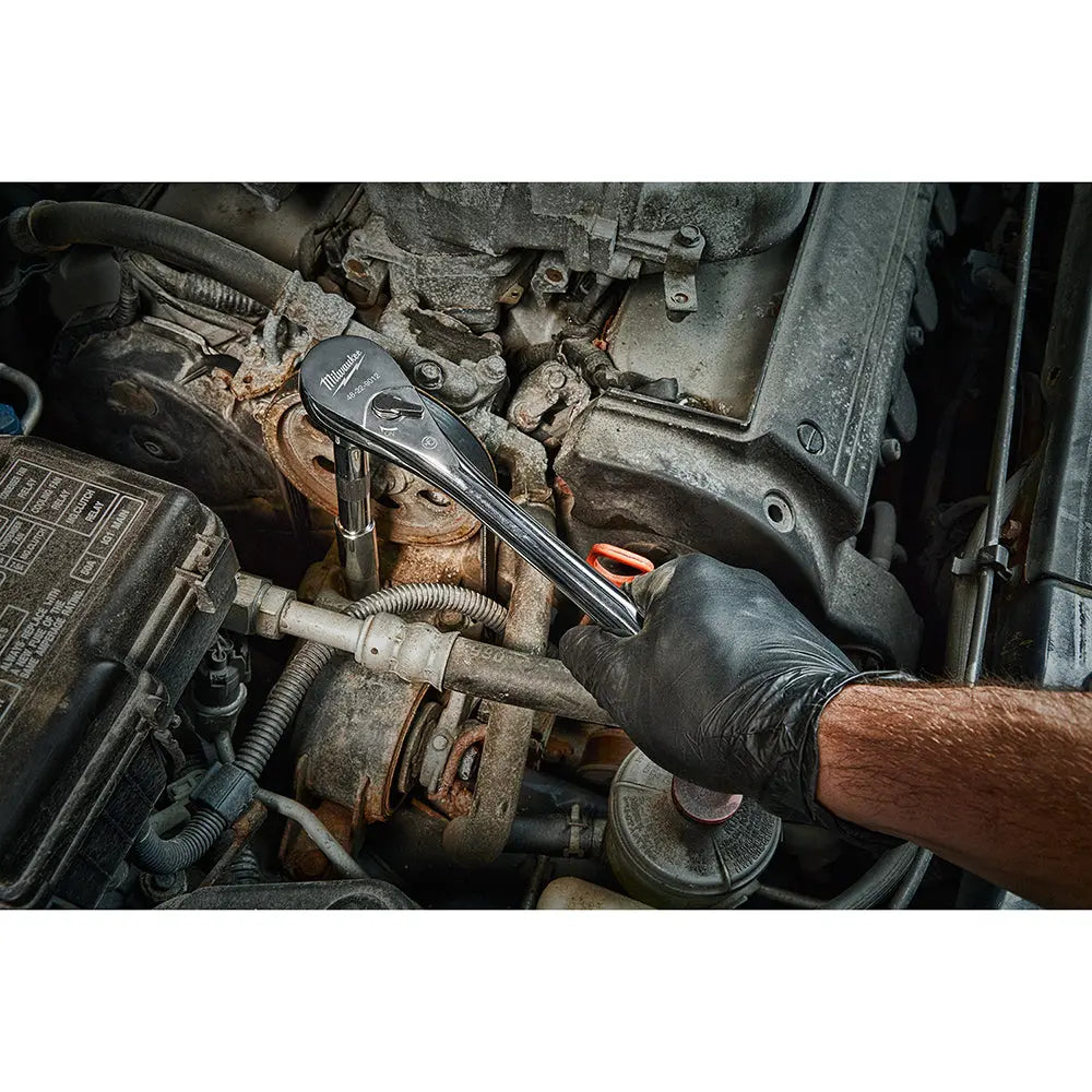 Milwaukee 48-22-9510 - 28 pc. 1/2 in. Socket Wrench Set (Metric) - Wise Line Tools