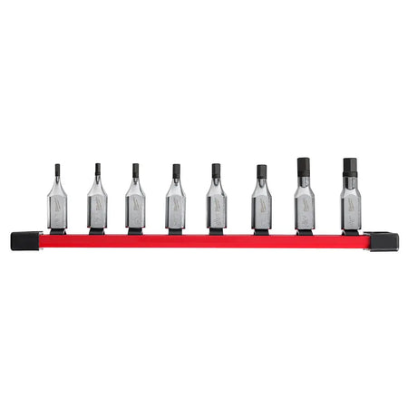 Milwaukee 48-22-9542 - 8pc 3/8" Drive Hex Bit Socket Set - SAE - Wise Line Tools