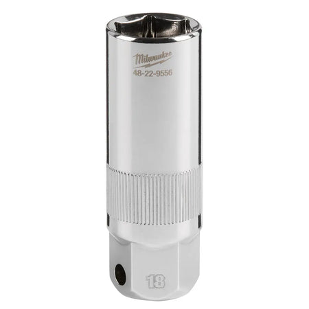 Milwaukee 48-22-9556 - 3/8" Drive 18MM Spark Plug Socket - Wise Line Tools
