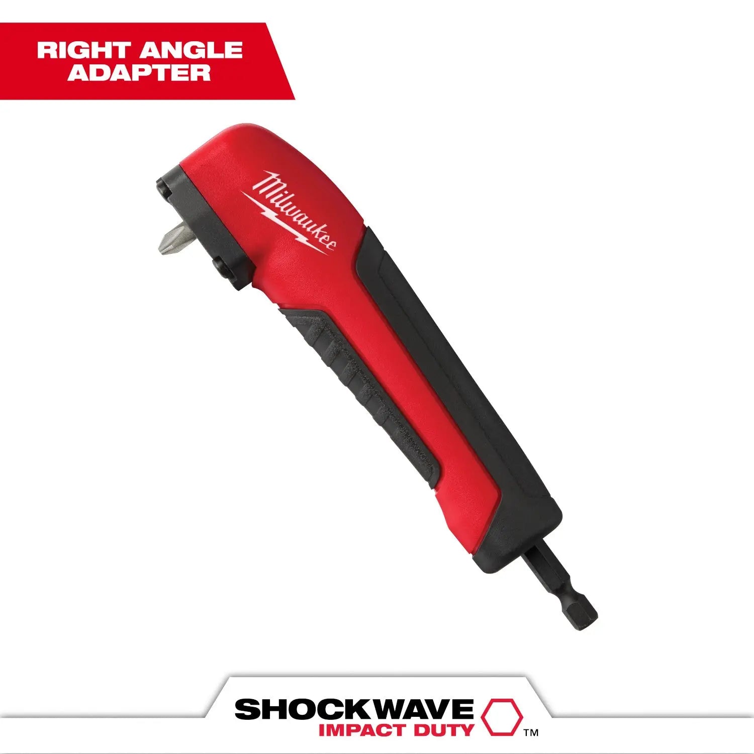 Milwaukee 48-32-2390 - SHOCKWAVE™ Right Angle Adapter - Wise Line Tools