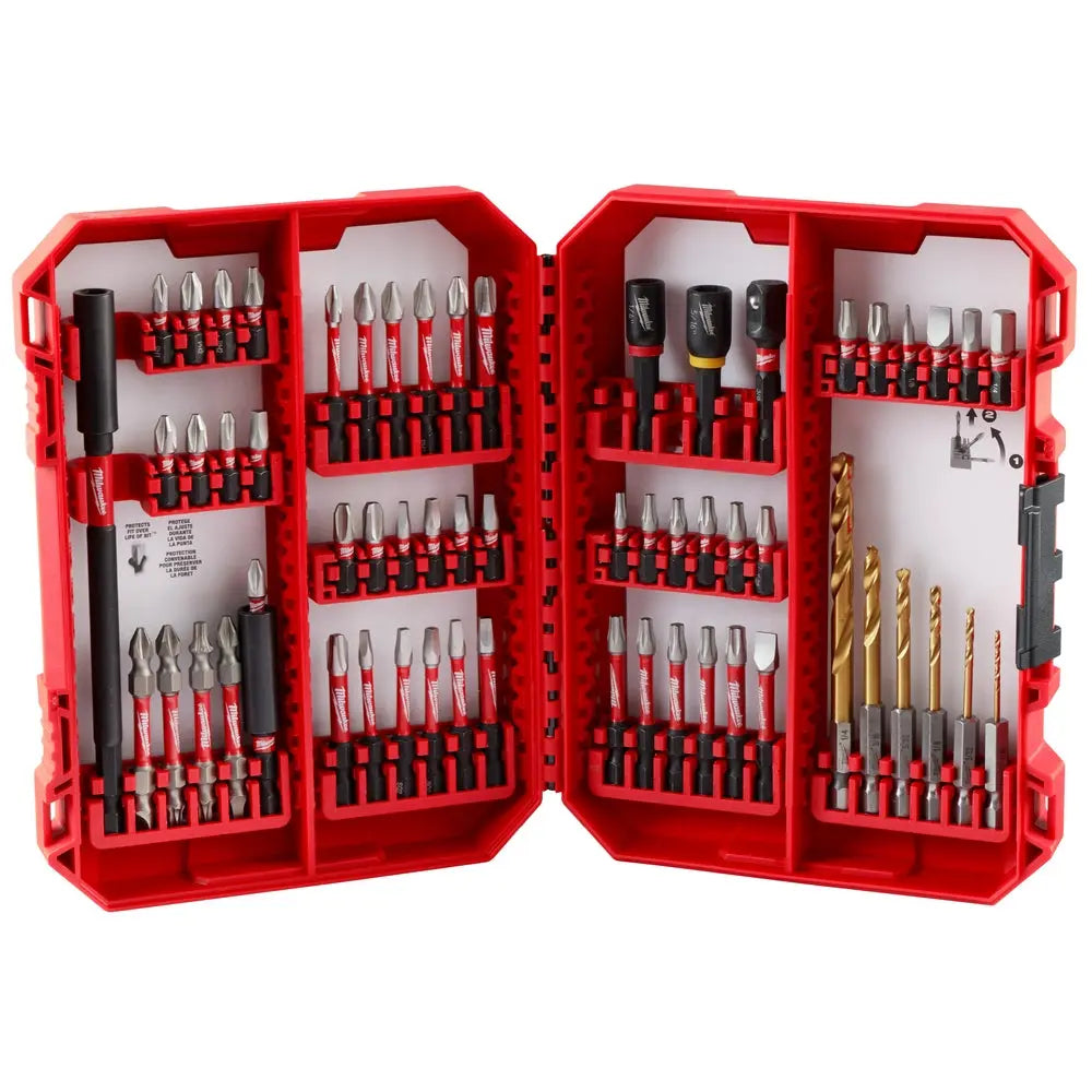 Milwaukee 48-32-4097 - SHOCKWAVE Impact Duty™ Drill & Drive Set - 60PC - Wise Line Tools