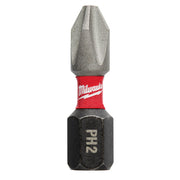 Milwaukee 48-32-4712 - SHOCKWAVE™ Impact Phillips #2 Insert Bit - Wise Line Tools