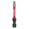 Milwaukee 48-32-4772 - SHOCKWAVE™ 2” Impact Square Recess #2 Power Bits